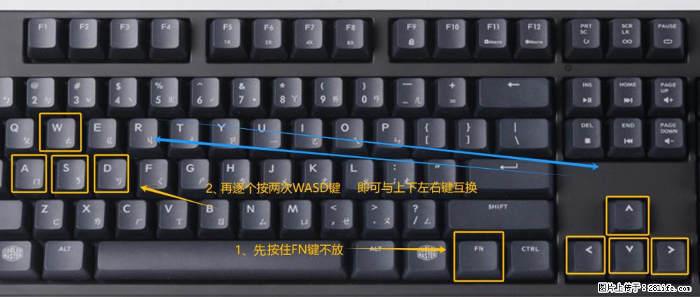 键盘，怎样把wasd键与上下左右方向键互换？ - 生活百科 - 凉山生活社区 - 凉山28生活网 liangshan.28life.net