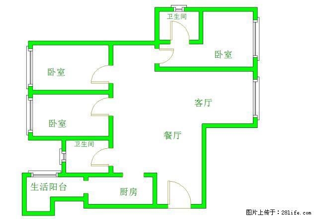 火把广场 湿地公园 阳光学校 领地 精装套三 全新装修环境好 - 房屋出租 - 房屋租售 - 凉山分类信息 - 凉山28生活网 liangshan.28life.net